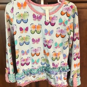 GUC, size 4 Matilda Jane butterfly shirt.